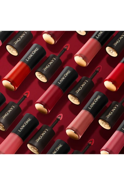 LANCOME L'absolu Rouge Drama Ink Yoğun Renk Sağlayan Kalıcı Yarı Mat Likit Ruj 138 3614273250726 - 5