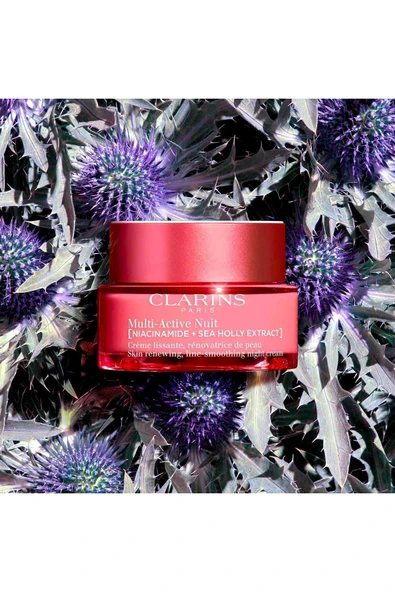 CLARİNS Cilt Yenileyici Parlaklık Arttıran Gece Kremi-Kuru Ciltler- 50 ml
