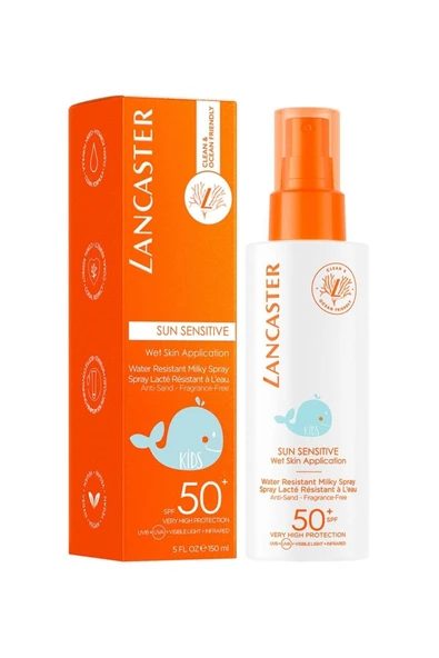 LANCASTER Sun Sensitive Kids Milky (çocuklar Için Güneş Koruyucu Sprey) Spf50 150ml