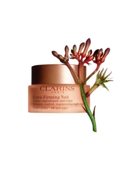 CLARİNS Extra Firming Kırışıklık Karşıtı ve Sıkılaştırıcı Yenileyici Gece Bakım Kremi 50 Ml