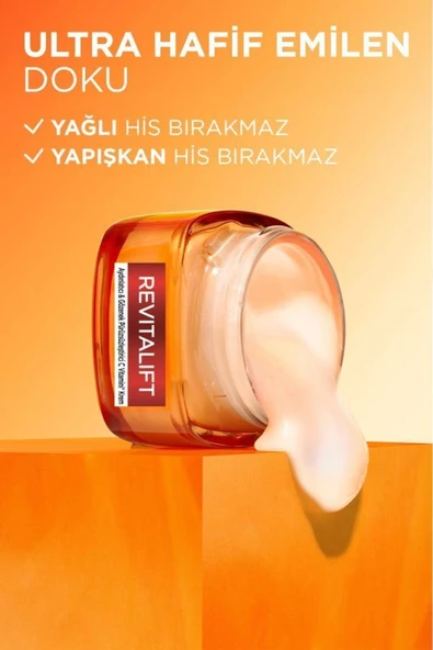 L'OREAL PARİS Revitalift Clinical Aydınlatıcı & Gözenek Pürüzsüzleştirici Nemlendirici C Vitamini Krem 50 Ml - 2