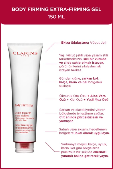 CLARİNS Body Firming Extra-firming Gel 150ml.