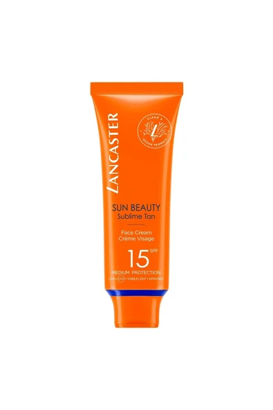 LANCASTER SUN BEAUTY - Yüz Kremi SPF15-50 ml