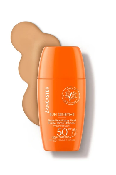 LANCASTER Sun Sensitive Tinted Mattifying Fluid SPF50 30 ML - 3