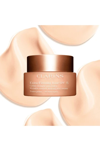 CLARİNS Kırışıklık Karşıtı Sıkılaştırıcı Gündüz Kremi Spf15 -50 ml - Resim 2