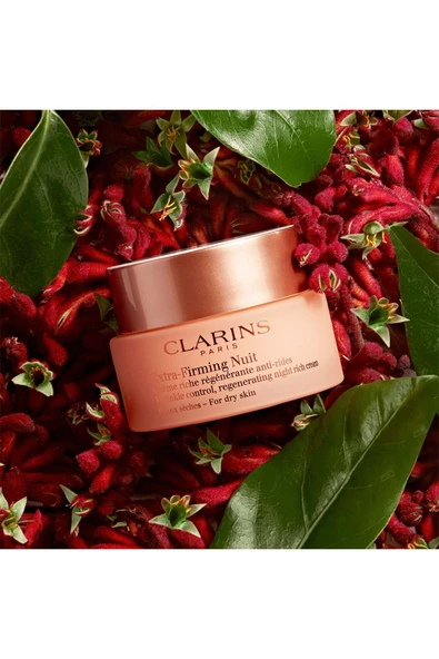 CLARİNS Kuru Ciltler İçin Kırışıklık Karşıtı Sıkılaştırıcı Gece Kremi -50 ml - 3