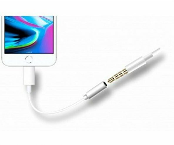 Apple iPhone Lightning 3.5Mm Kulaklık Dönüştürücü - 2