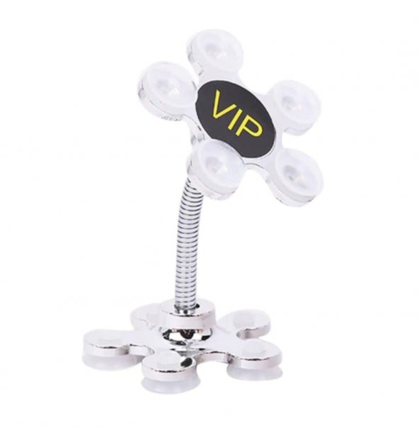 Papatya Telefon Tutucu Vantuzlu VIP Çiçek Telefon Tutacağı - 3