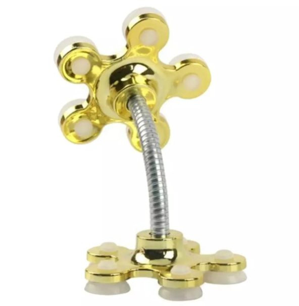 Papatya Telefon Tutucu Vantuzlu VIP Çiçek Telefon Tutacağı - 4