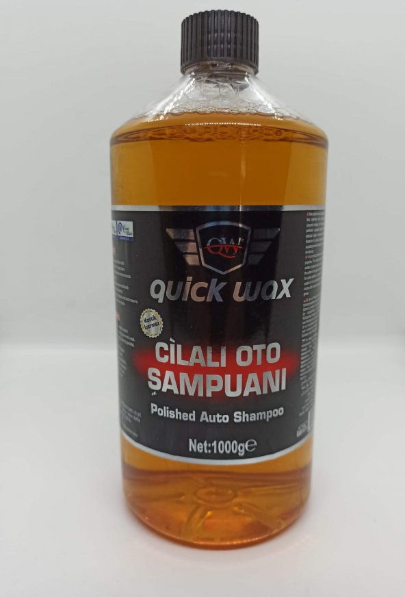 Quickwax Profesyonel Konsantre Kostiksiz Cilalı Oto Şampuanı 1 KG