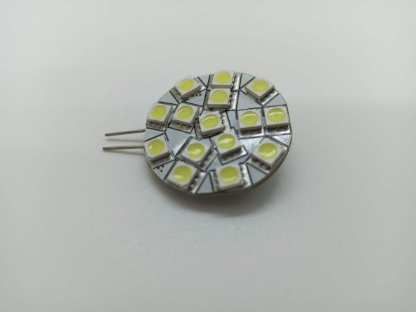 SMD 5050 G4 15 Ledli ve 6 Ledli Proje Oto Tavan Spot Ampulü Lamba