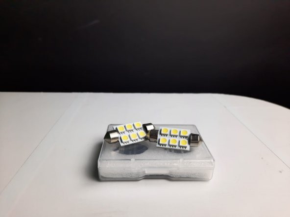 Oto Araç Tavan Led İç Ortam Sofit Smd Tavan Plaka Park Ampul - 4