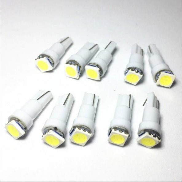 T5 LED SMD OTO KİLOMETRE AMPUL KADRAN AMBİANS AYDINLATMA AMPULÜ