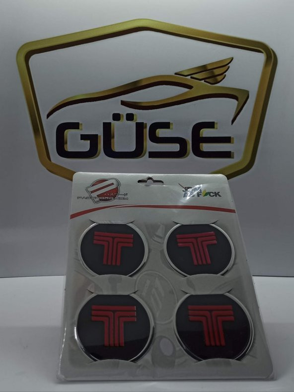 Yapıştırma Jant Göbeği Logosu Jant Kapağı Arması Alüminyum - 5