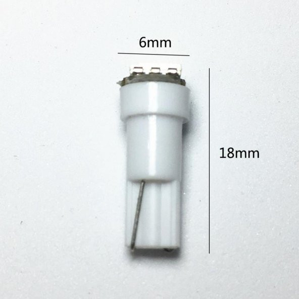 T5 LED SMD OTO KİLOMETRE AMPUL KADRAN AMBİANS AYDINLATMA AMPULÜ - 3