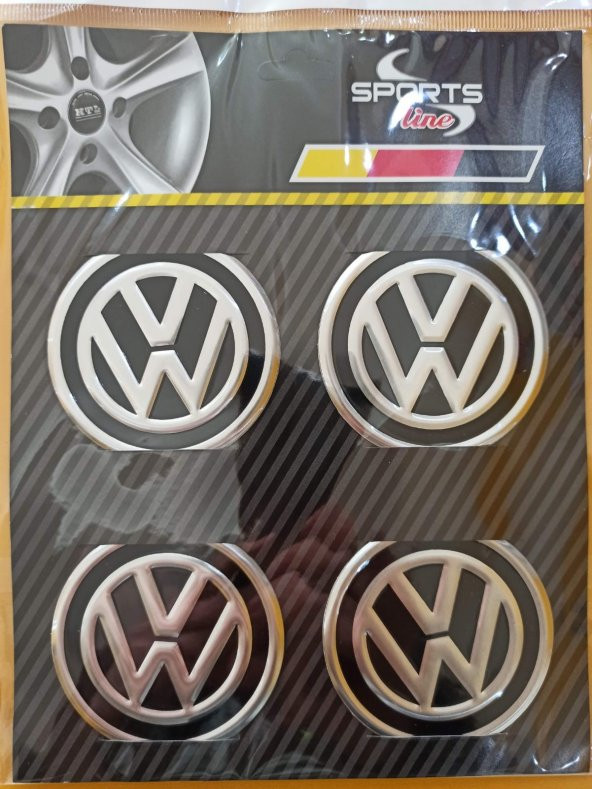 Yapıştırma Jant Göbeği Logosu Jant Kapağı Arması Alüminyum - 8