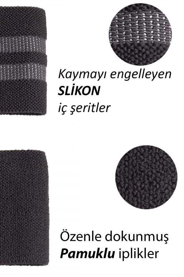 Delta Orta Sert Squat Bant Pilates Fitness Spor Kalça Egzersizleri Direnç Bandı Lastiği - 4