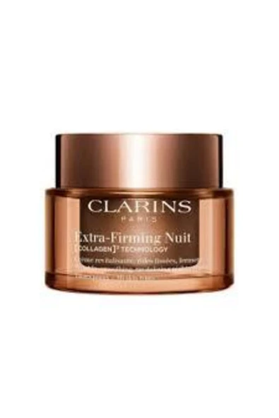 CLARİNS Extra-Firming Nuit Collagen Technology Gece Krem Kuru Ciltler 50 ml - 2