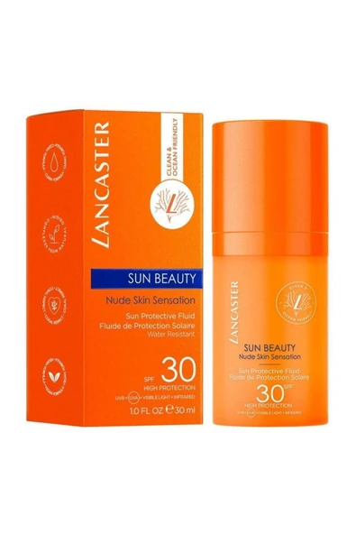 LANCASTER Sun Beauty Sun Protective Fluid Spf30 Yüz Ve Dekolte Bölgesi 30 ml - 2