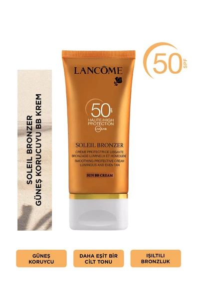 LANCOME Soleil Bronzer Güneş Korucuyu Bb Cream Spf 50 50 ml 3605533155813