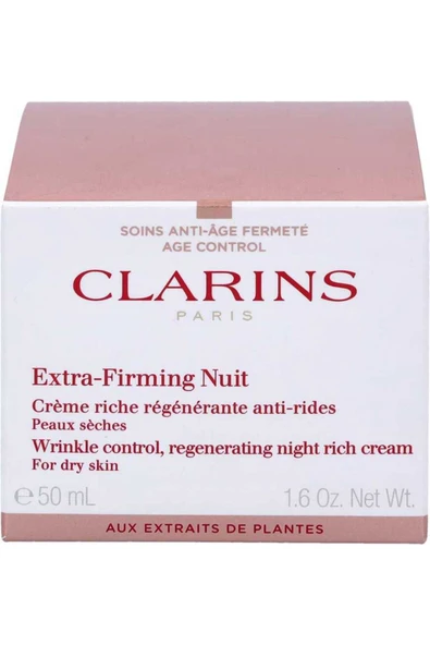 CLARİNS Extra- Firming Nuit Kırışıklık Karşıtı Gece Bakım Kremi 50 ml - 2
