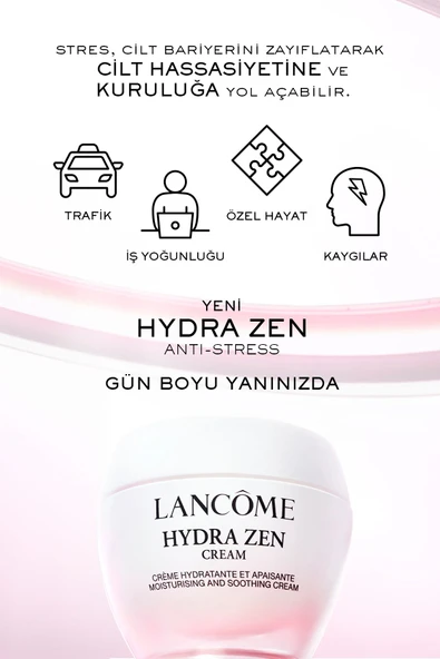 LANCOME Hydra Zen Nemlendirici Krem 50 ml 3614274158540 - Resim 4