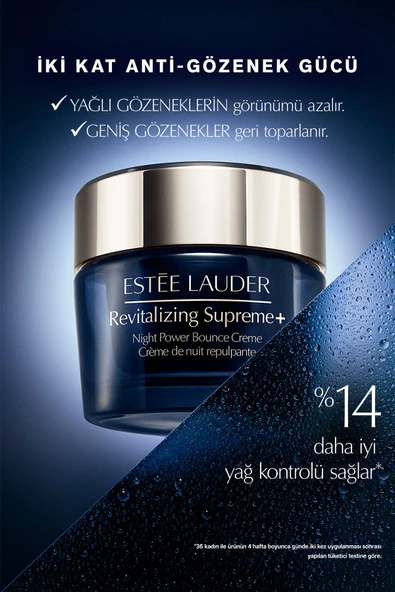 ESTEE LAUDER Gece Kolajen Gücü - Revitalizing Supreme Night Power Bounce Creme Nemlendirici 50ml - 2