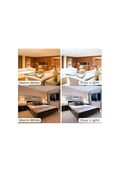 Philips (8W) 60W  Led Ampul Beyaz 6500K E27 (3 Adet) Tasarruflu Led Lamba - 3