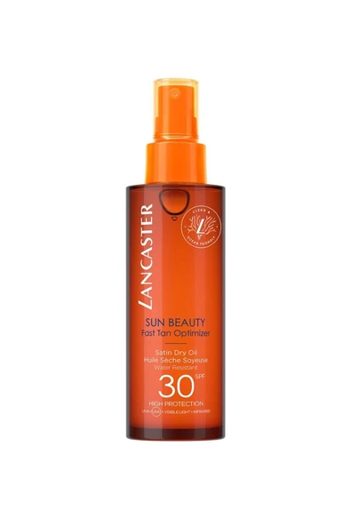 LANCASTER SUN BEAUTY LONG-LASTİNG PROTECTİVE SATİN DRY OİL SPF30 BODY SUNSCREEN OİL 150 PSSN2645