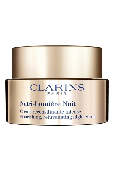 CLARİNS Tüm Ciltler İçin Gençleştirici Işıltı Verici Gece Kremi-50 ml