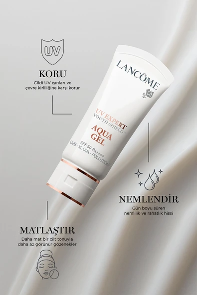 LANCOME Uv Expert Aqua Gel Güneş Koruyucu Jel Spf 50 50 ml 4935421669078 - 2