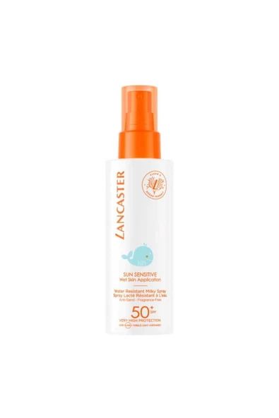 LANCASTER Sun Sensitive Çocuklar için Güneş Koruyucu Sprey Spf 50+ Kızılötesi Işınlardan korur-Carest Cosmetic