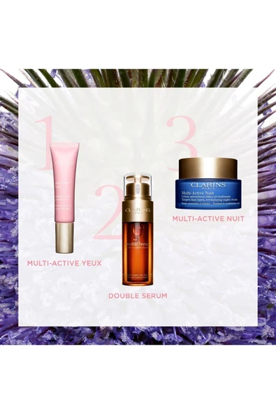 CLARİNS 30'Lu Yaşlardaki Bayanlar İçin Yaşlanma Önleyen Pürüzsüzleştirici Gece Kremi- 50 ml - 3