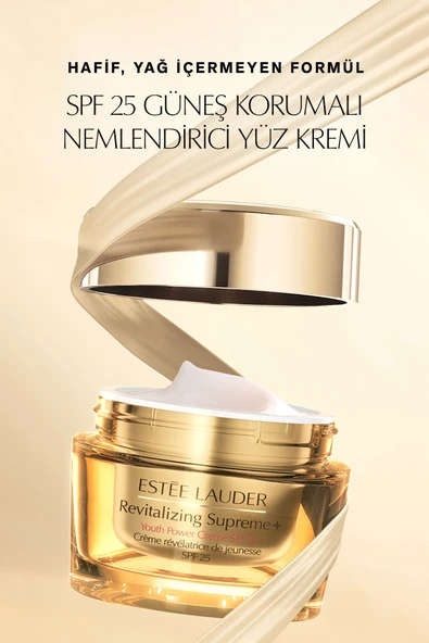 ESTEE LAUDER Revitalizing Supreme+ Çok Amaçlı Yaşlanma Karşıtı SPF25 İçeren Nemlendirici Yüz Kremi - 50 ml - 3