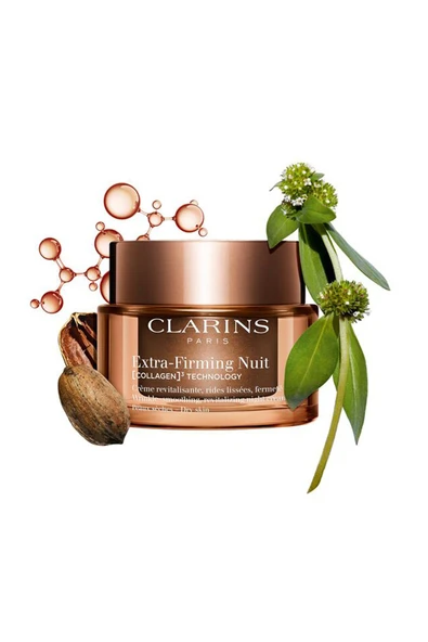 CLARİNS Extra-Firming Nuit Collagen Technology Gece Krem Kuru Ciltler 50 ml - 3