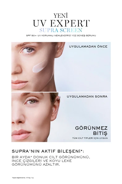 LANCOME Uv Expert Supra Screen Güneş Koruyucu Nemlendirici Yüz Serumu Spf 50 40 ml 3614274162943 - 3