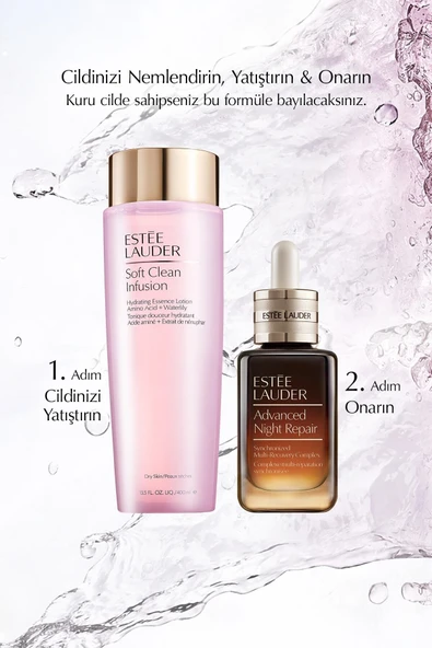 ESTEE LAUDER Losyon - Soft Clean Infusion Kuru Ciltler Için Nemlendirici Bakım Losyonu - 400 ml - 6
