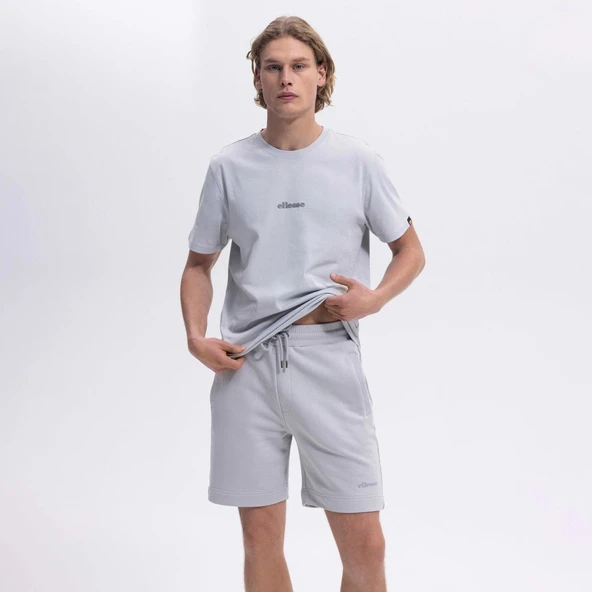 Ellesse Erkek Gri Pamuklu Şort – EM135-1-SGR - 5