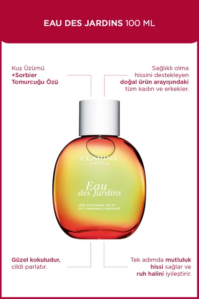 CLARİNS Eau Des Jardins 100 ml Vücut Spreyi