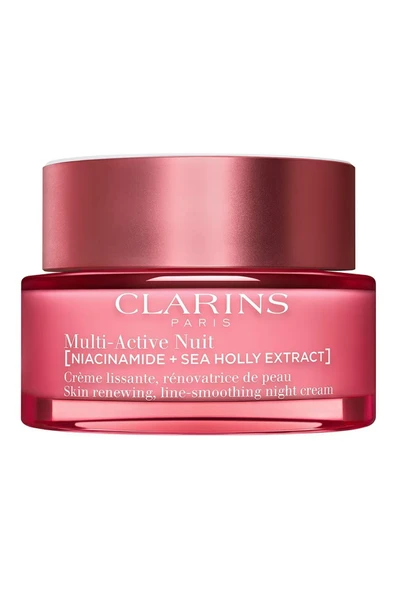 CLARİNS Kuru Ciltler İçin Kırışıklık Karşıtı Gençleştirici Nemlendirici Gece Kremi- 50 ml