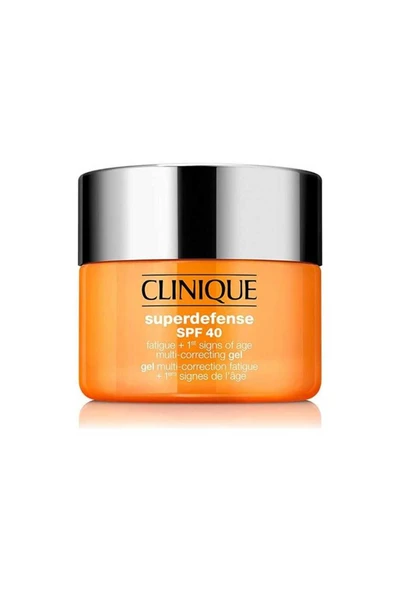 CLİNİQUE Superdefense™ SPF 40 Yorgunluk ve Yaşlanmanın İlk Belirtilerine Karşı Etkili Nemlendirici Jel 30 ml ürün görseli 1
