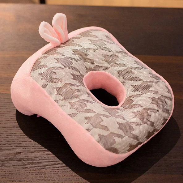 Yazlık Buz İpek Ofis Öğrenci Uyku Yastığı - Geyik 25cm*30cm - 6