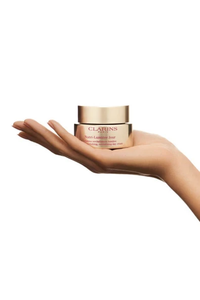 Clarins Nutri-Lumiere Jour Besleyici Gündüz Kremi 50 ml - Resim 3