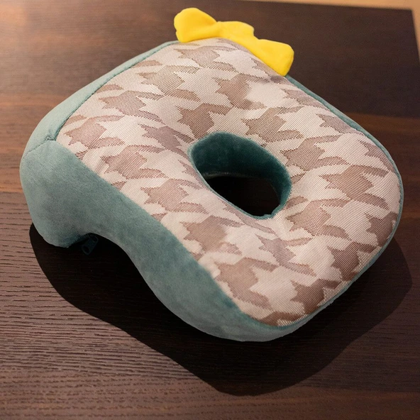 Yazlık Buz İpek Ofis Öğrenci Uyku Yastığı - Husky 25cm*30cm - 4