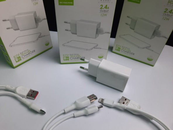İphone Samsung Type-c Usb Kablo Hızlı Şarj Cihazı Aleti - 5