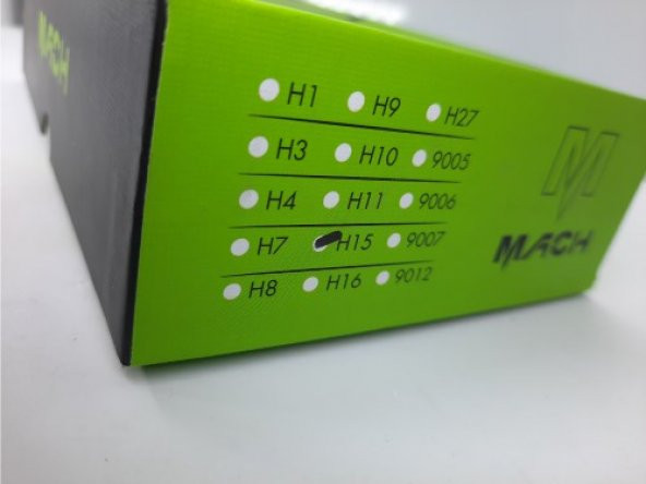 Mach H15 Beyaz Led Xenon Far Ampül Zenon Led Işık Şimşek Etkili - 5
