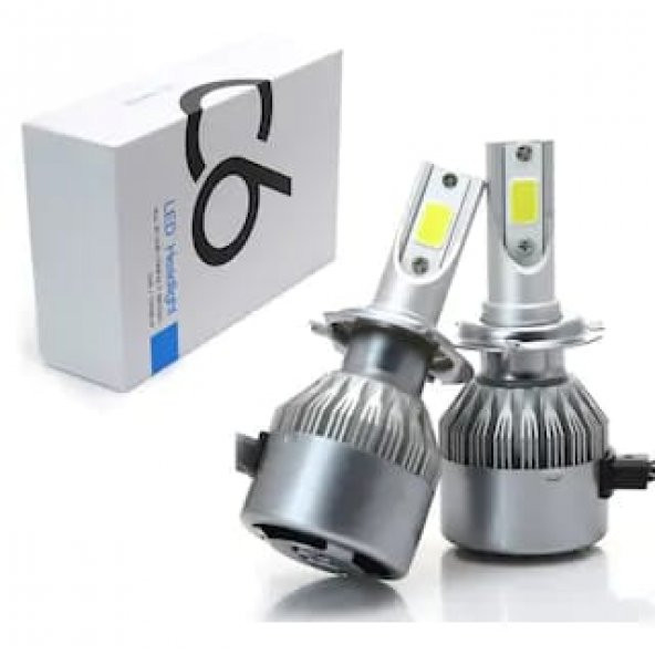 C6 LED XENON FAR SİS AMPÜL ZENON H1-H3-H11-9005-9006 BEYAZ - MAVİ - 2