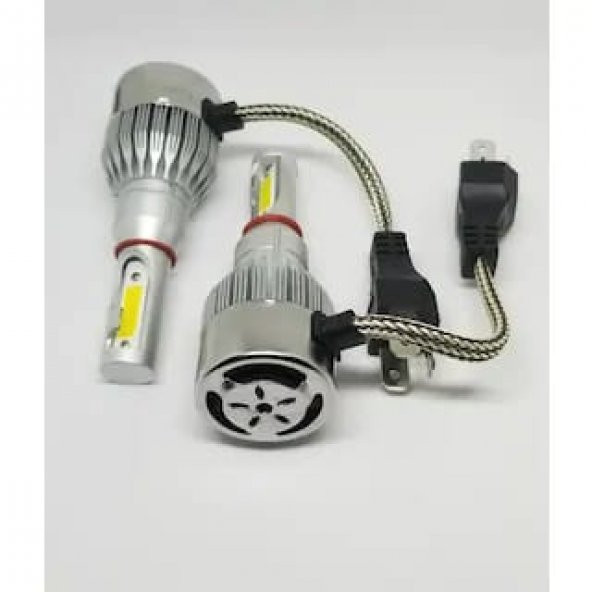 C6 LED XENON FAR SİS AMPÜL ZENON H1-H3-H11-9005-9006 BEYAZ - MAVİ - 3