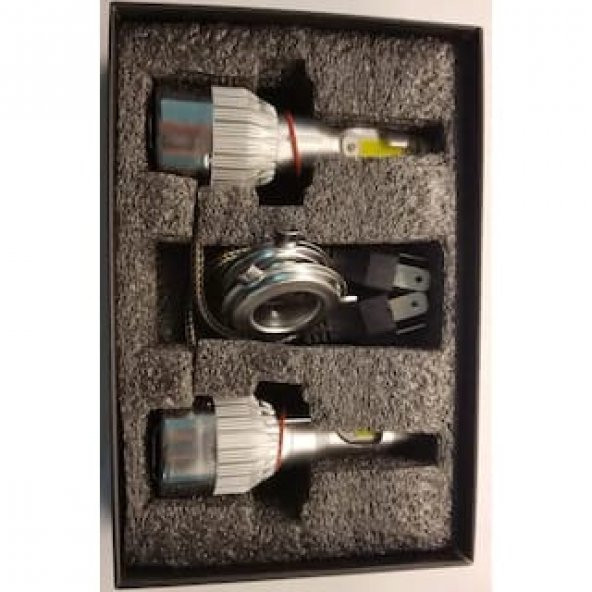 C6 LED XENON FAR SİS AMPÜL ZENON H1-H3-H11-9005-9006 BEYAZ - MAVİ - 5