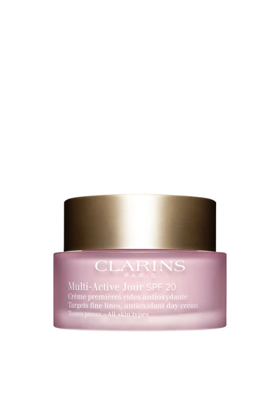 Clarins Multi Active Jour Spf 20 Gündüz Kremi 50 ml - Resim 2